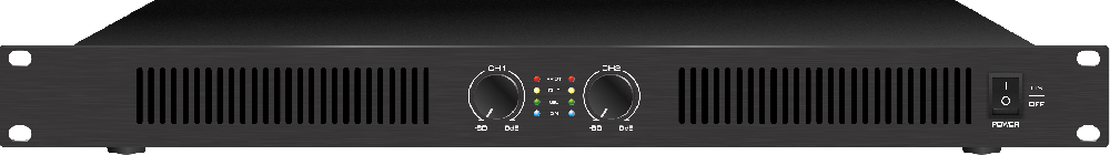 双通道专业功放 2x300W