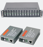 14槽光纤收发器机架 光纤收发器