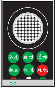 新国标4G二合一无机房话机